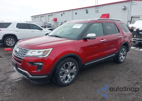 2018 Ford Explorer Platinum из США, поврежденный, VIN 1FM5K8HTXJGB10216